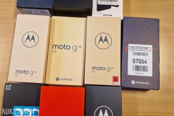 10 stk Ubrukte mobiler One Plus 10 Pro, Samsung Galaxy 04, Motorola G 54